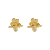 ALEX MONROE FORGET ME NOT STUD EARRINGS