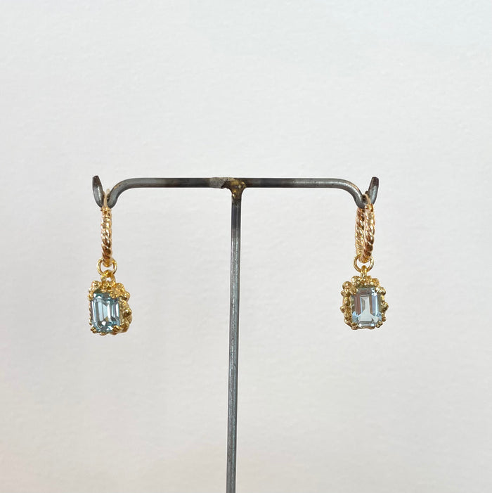 DAINTY LONDON ASTRID HOOP EARRINGS