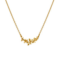 ALEX MONROE SPROUTING ROSETTE IN-LINE NECKLACE