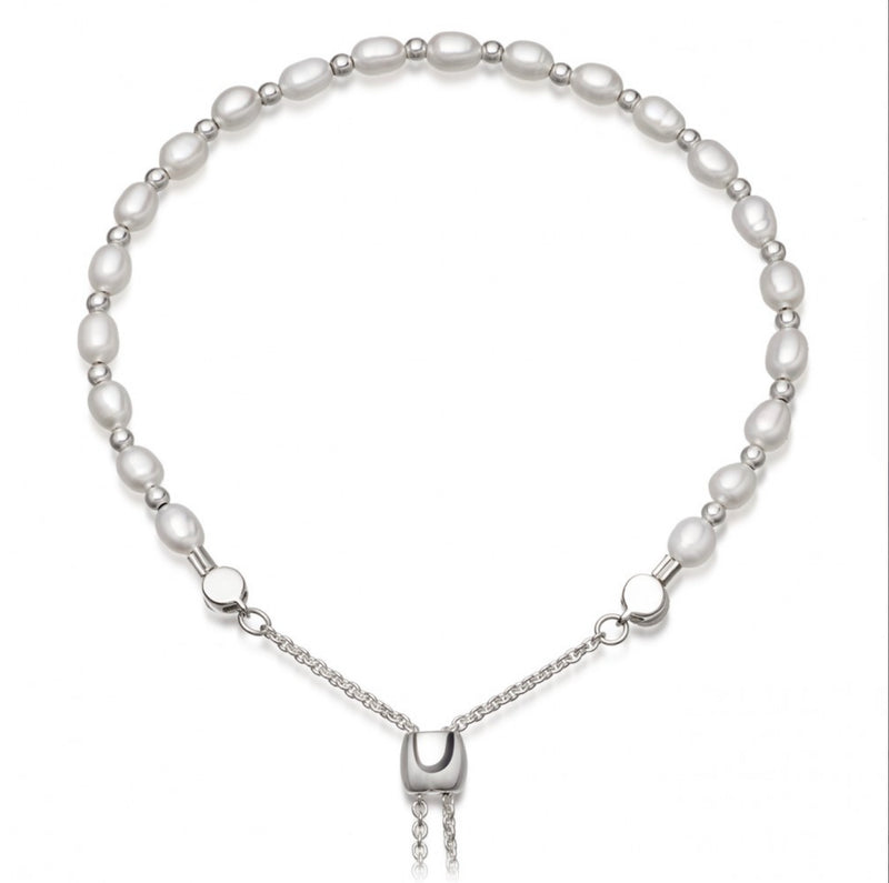 ASTLEY CLARKE WHITE PEARL KULA BRACELET