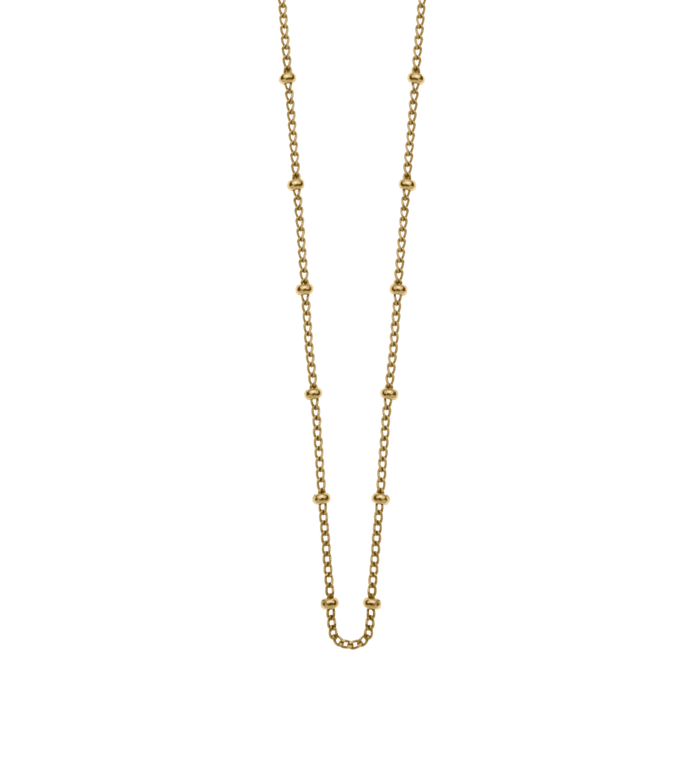 KIRSTIN ASH GOLD 16-18" BALL CHAIN