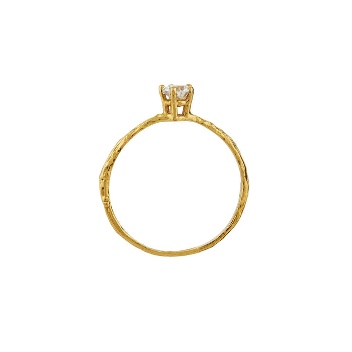 MADE TO ORDER ALEX MONROE 4MM DIAMOND EYEBRIGHT RING