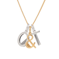 RACHEL JACKSON INITIAL NECKLACE