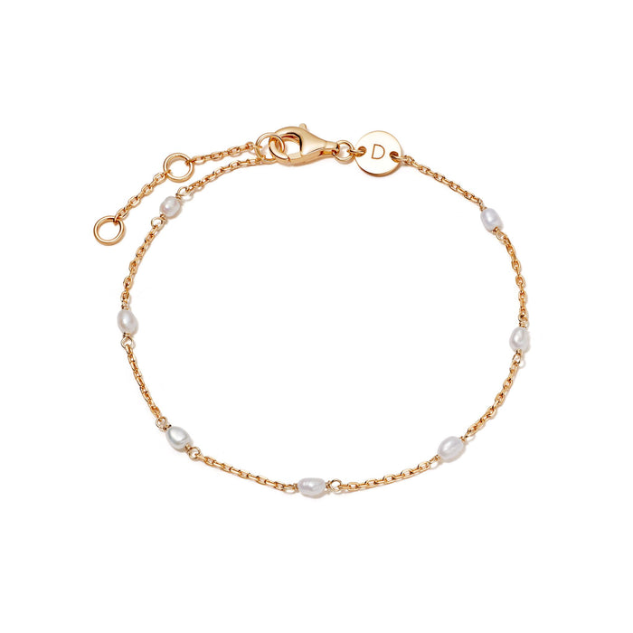 DAISY LONDON TREASURES SEED PEARL CHAIN BRACELET