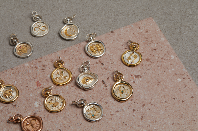 JESSICA DE LOTZ ZODIAC CHARMS